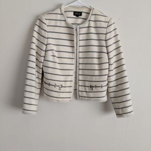 Topshop stripe jacket
